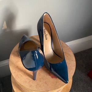 Navy Blue Neiman Marcus Pumps